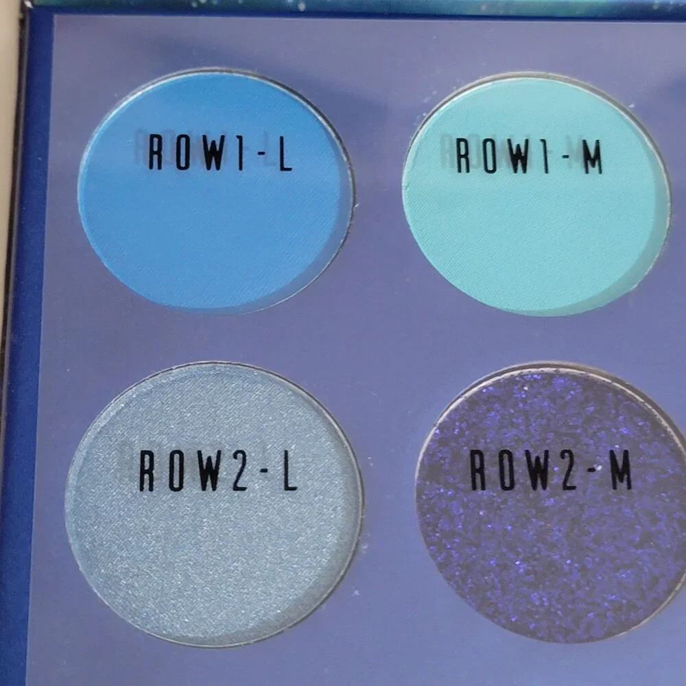 Space Rider Blue Eyeshadow Palette
